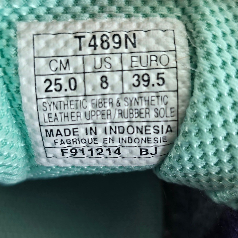 ASICS GEL Cumulus 16 Women's Size 8 Running Shoes Purple Teal Silver T489N - Picture 5 of 9
